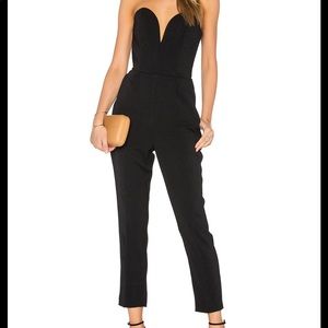 REVOLVE Amanda Uprichard Cherri Jumpsuit in Black
